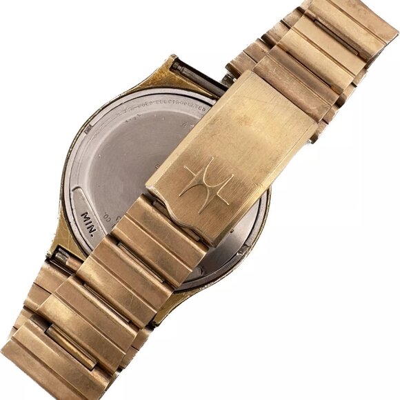 Vintage Hamilton QED Men's Digital LED Wristwatch Pulsar P2 w JB Band for Parts - Picture 3 of 5